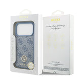 Guess, MagSafe 4G PU Leather Case with Classic & Strass Logo, iPhone 17 Pro Max
