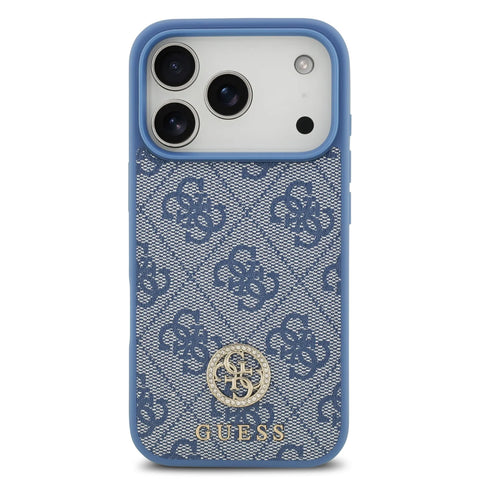 Guess, MagSafe 4G PU Leather Case with Classic & Strass Logo, iPhone 17 Pro Max