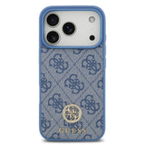 Guess, MagSafe 4G PU Leather Case with Classic & Strass Logo, iPhone 17 Pro Max