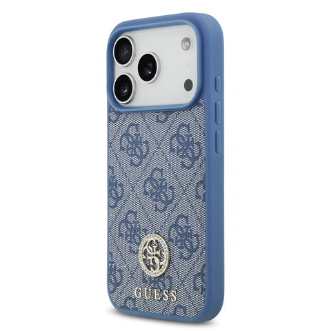 Guess, MagSafe 4G PU Leather Case with Classic & Strass Logo, iPhone 17 Pro Max