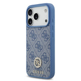 Guess, MagSafe 4G PU Leather Case with Classic & Strass Logo, iPhone 17 Pro Max