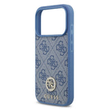 Guess, MagSafe 4G PU Leather Case with Classic & Strass Logo, iPhone 17 Pro Max