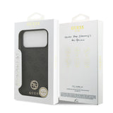 Guess, MagSafe 4G PU Leather Case with Classic & Strass Logo, iPhone 17 Pro Max