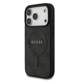 Guess, MagSafe 4G PU Leather Case with Classic Logo, iPhone 17 Pro Max