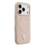 Guess, MagSafe PU Leather Case with Triangle Logo, iPhone 17 Pro Max
