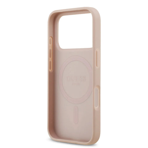 Guess, MagSafe PU Leather Case with Triangle Logo, iPhone 17 Pro Max