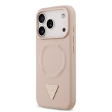 Guess, MagSafe PU Leather Case with Triangle Logo, iPhone 17 Pro Max