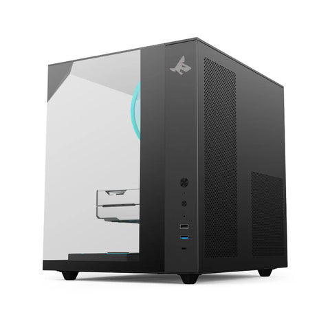 PC Bundle: Gaming pc i5-12400F,RTX 5060 8GB, 16GB RAM with Sades NC-Pelagia 24"/FHD/200Hz/0.5ms/HDMI 2.1/VA/Curved Gaming Monitor