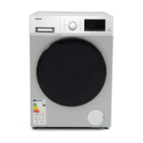 Galanz 10Kg Front Load Washing Machine Inverter 1400 RPM, 15 Programs – Silver (XQG100-T614VE)