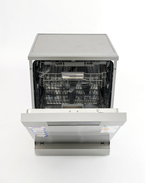 Galanz Dishwasher 15 Place Settings, 6 Programs, 3 Baskets – Silver (W15D3A401M-CE0)