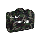 حقيبة تخزين جاماكس لجهاز بلاي ستيشن 5 - أخضر مموه