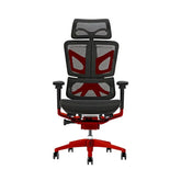 Gamvity Ergonomic Mesh Office Chair with Dynamic Lumbar Support & Adjustable Headrest - Red Aluminum Alloy