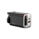 WiWU Helix Pro Wi-G027 67W GaN Fast Charger with Built-in USB-C Cable