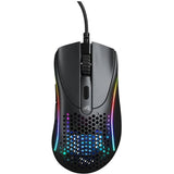 Gaming mouse with RGB lighting on a white background