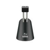Black bell-shaped product with 'Glorious' branding on a white background
