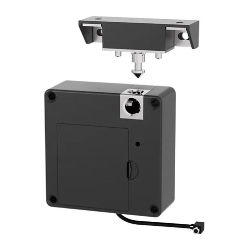 Gopeta Y100C, Smart Card Cabinet Lock for Wooden Drawers and Cabinets, Hidden Card Access – Black