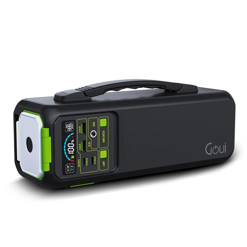 Goui, Beast Power Station 200W, with LED Flashlight – Black