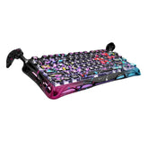 جرافيستار لوحة مفاتيح الألعاب ميركوري في 75 برو 75% بمفاتيح مغناطيسية بتقنية تأثير هول - نيون جرافيتي