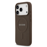 Guess, MagSafe PU Saffiano Leather Case with Classic Logo, iPhone 17 Pro