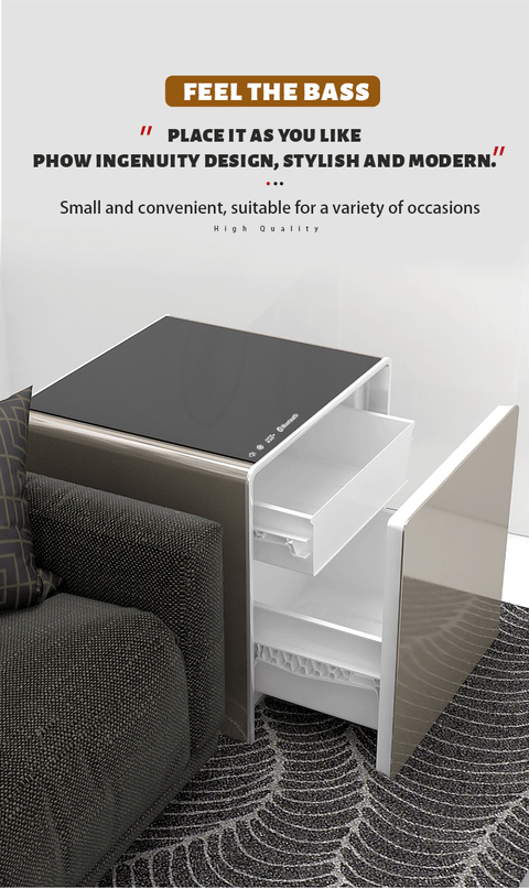 Mini Smart Refrigerator Coffee Table