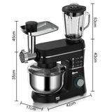RAF 5-in-1 Stand Mixer Multifunctional - 10 L - 1400 W