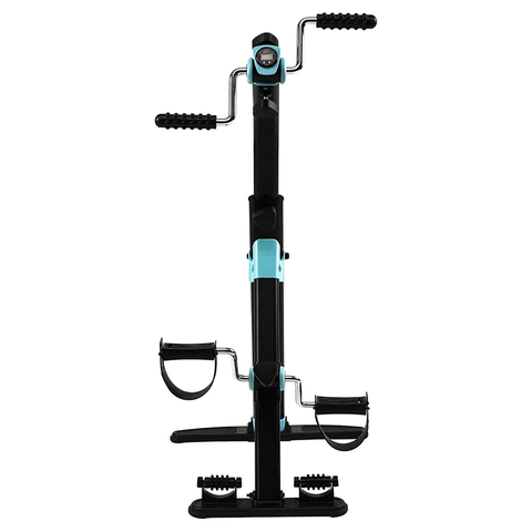 Black Bull Foldable Mini Exercise Bike for Home Office Indoor Use