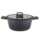 OSFE Marble Cookware Set 12 pcs - Black