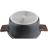 OSFE Marble Cookware Set 12 pcs - Black