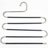 S-Type Trousers Hanger Antislip Black