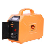 HI-TEX Portable Power Station 200W Orange - 12V 30Ah Battery (EG003BK)