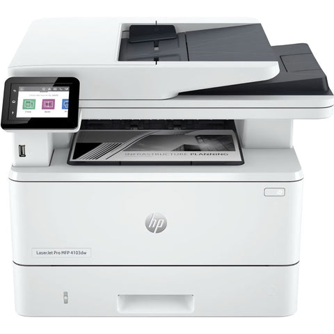 HP printer on a white background