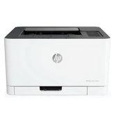 HP laser printer on a white background