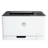 HP laser printer on a white background