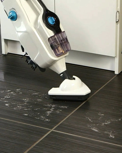 Hoover HS86-SFC-M – Hoover 2-In-1 Steam Mop and Handheld Vacuum Cleaner 1600W – Blue/White