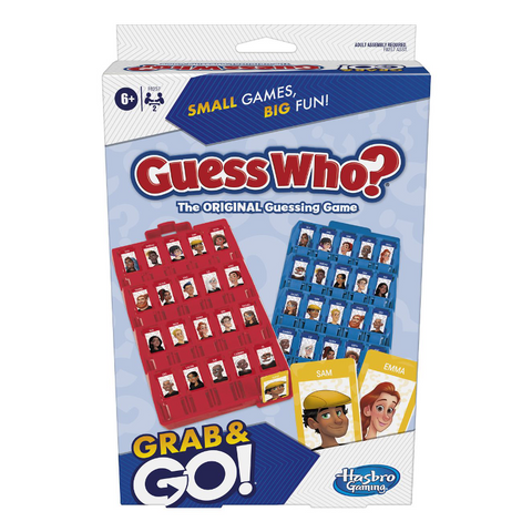 Hasbro F8257, Guess Who Grab and Go, Classic Game