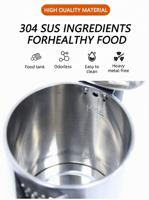 PURE Stainless Steel Electric Kettle with Auto Shut-Off – 2 L, 1500 W