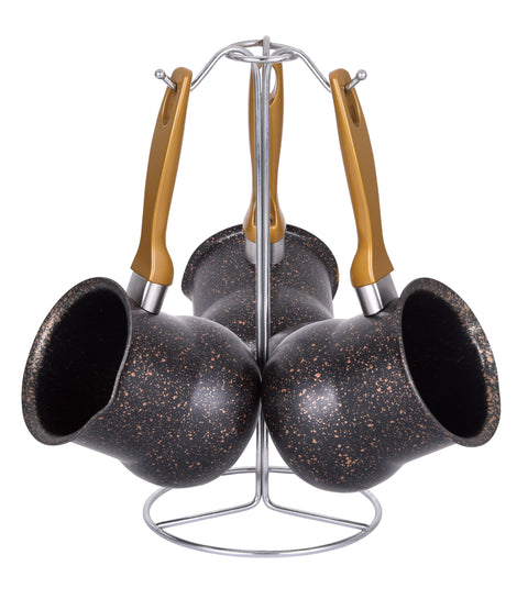 OSFE Granite Cookware Set 23 pcs - Black