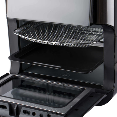 RAF 12L Digital Air Fryer Oven with Rotisserie, 1800W Power, Touchscreen Control & 360° Hot Air Circulation – R.5152