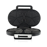RAF High-Power Waffle Maker with Non-Stick Surface & Adjustable Temperature - 1200W