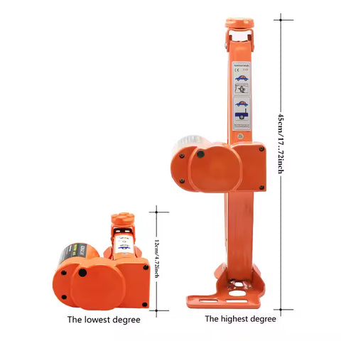 4-in-1 Emergency Electric Car Repair Kit with 5-Ton Jack and 480 Nm Impact Wrench