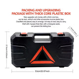 4-in-1 Emergency Electric Car Repair Kit with 5-Ton Jack and 480 Nm Impact Wrench
