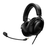 HyperX Cloud III Gaming Headset with 53MM Drivers, Detachable Noise-Canceling Microphone & Multi-Platform Compatibility - Black