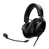 HyperX Cloud III Gaming Headset with 53MM Drivers, Detachable Noise-Canceling Microphone & Multi-Platform Compatibility - Black