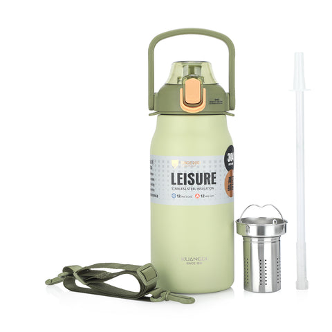 D.kadi vacuum Bottle 1.3L-Green