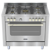 IGNIS Gas Cooker 100x60, 5 Burners, Full Safety, Stainless Steel