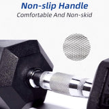 IVANKO Hex Dumbbells Pair – Cast Iron, Non-Slip Grip (6Kg, 8Kg, 15Kg, 30Kg)