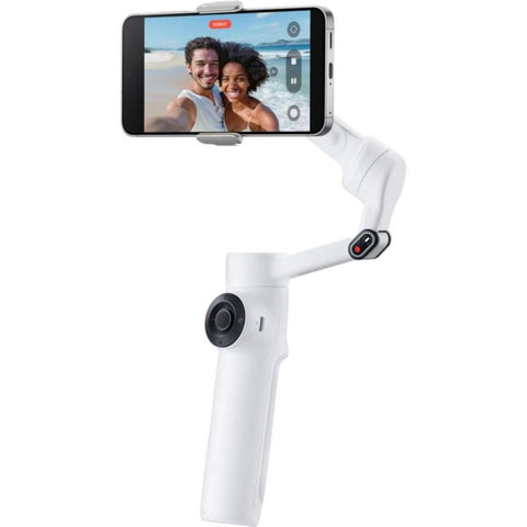 Insta360 Flow 2 Standard Bundle - أبيض قمة الجبل