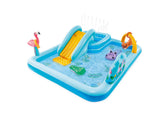 Intex Jungle Adventure Inflatable Play Center with Slide, Dual Pool Kids Water Play Set