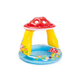 Intex Mushroom Inflatable Baby Pool with Sunshade