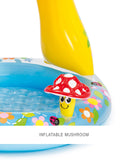 Intex Mushroom Inflatable Baby Pool with Sunshade